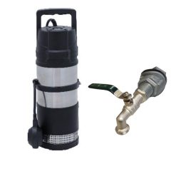 Claytech submersible water tank pump for garden